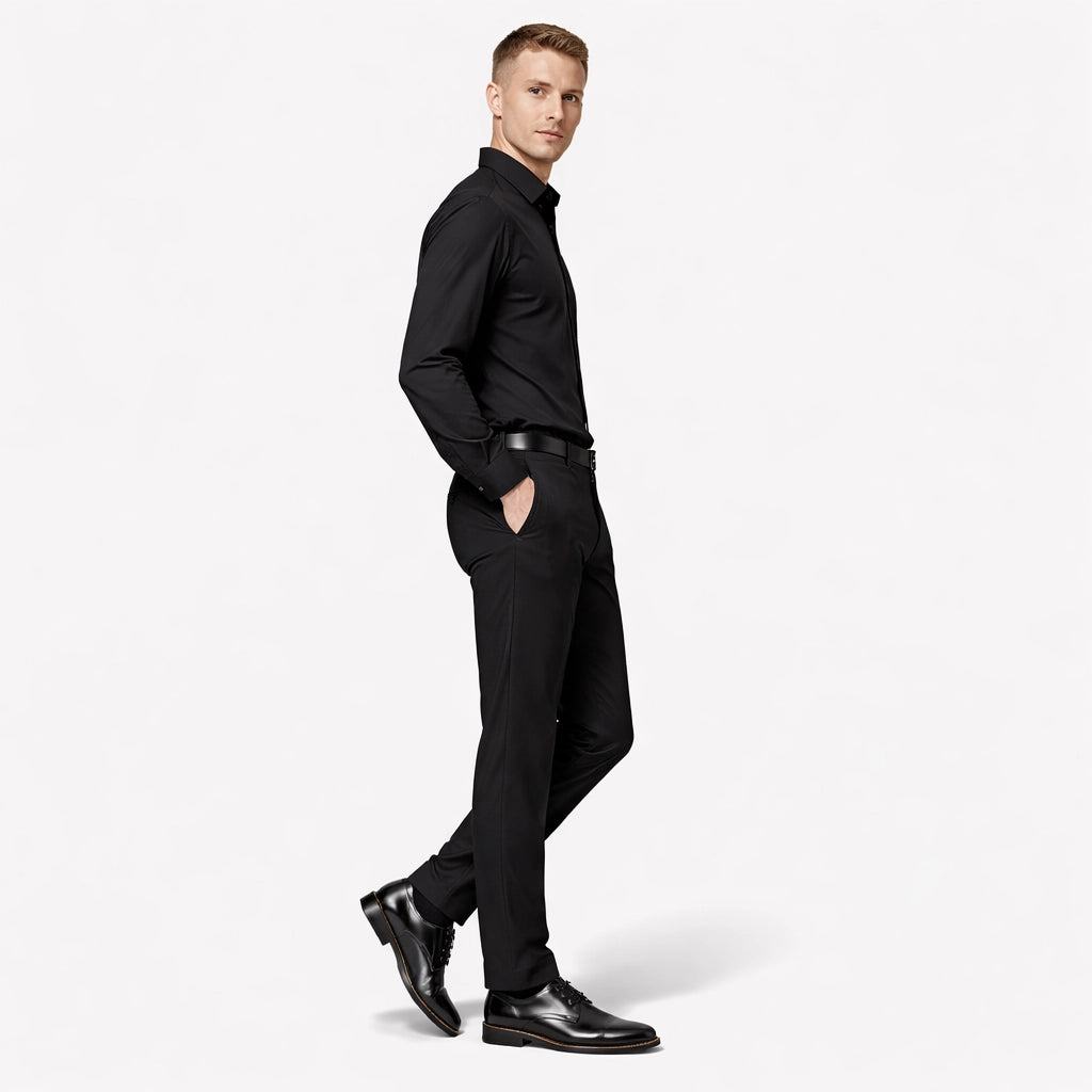 Oldevaine | Men’s Leather Derby Shoes Classic Lace-Up - optimize