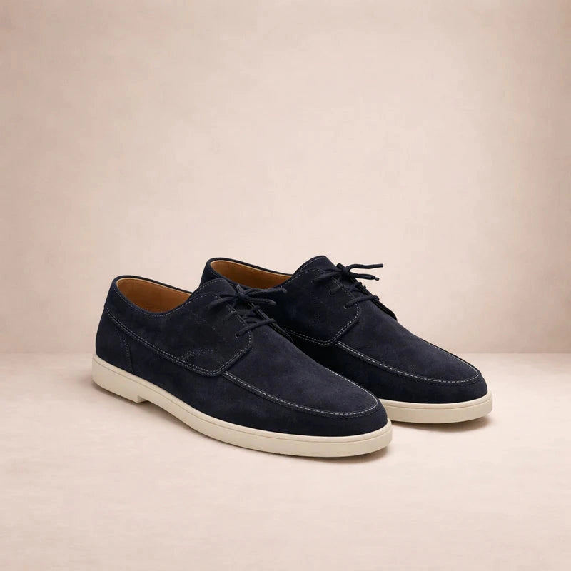 Oldevaine | Men's Suede Lace-Up Casual Shoes - optimize