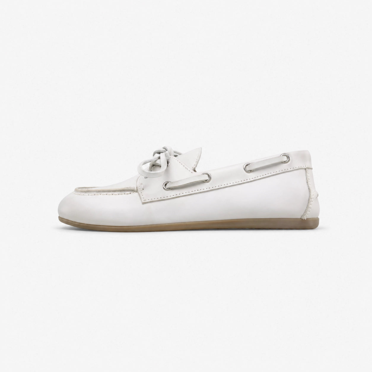 Oldevaine | Women's Leather Boat Shoes Lace Up Casual Loafers - optimize