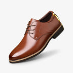Oldevaine | Men’s Leather Derby Shoes Classic Lace-Up - optimize