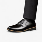 Oldevaine | Men’s Leather Derby Shoes Classic Lace-Up - optimize
