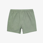 Oldevaine | Men's Striped Swim Shorts with Drawstring and Pockets - optimize