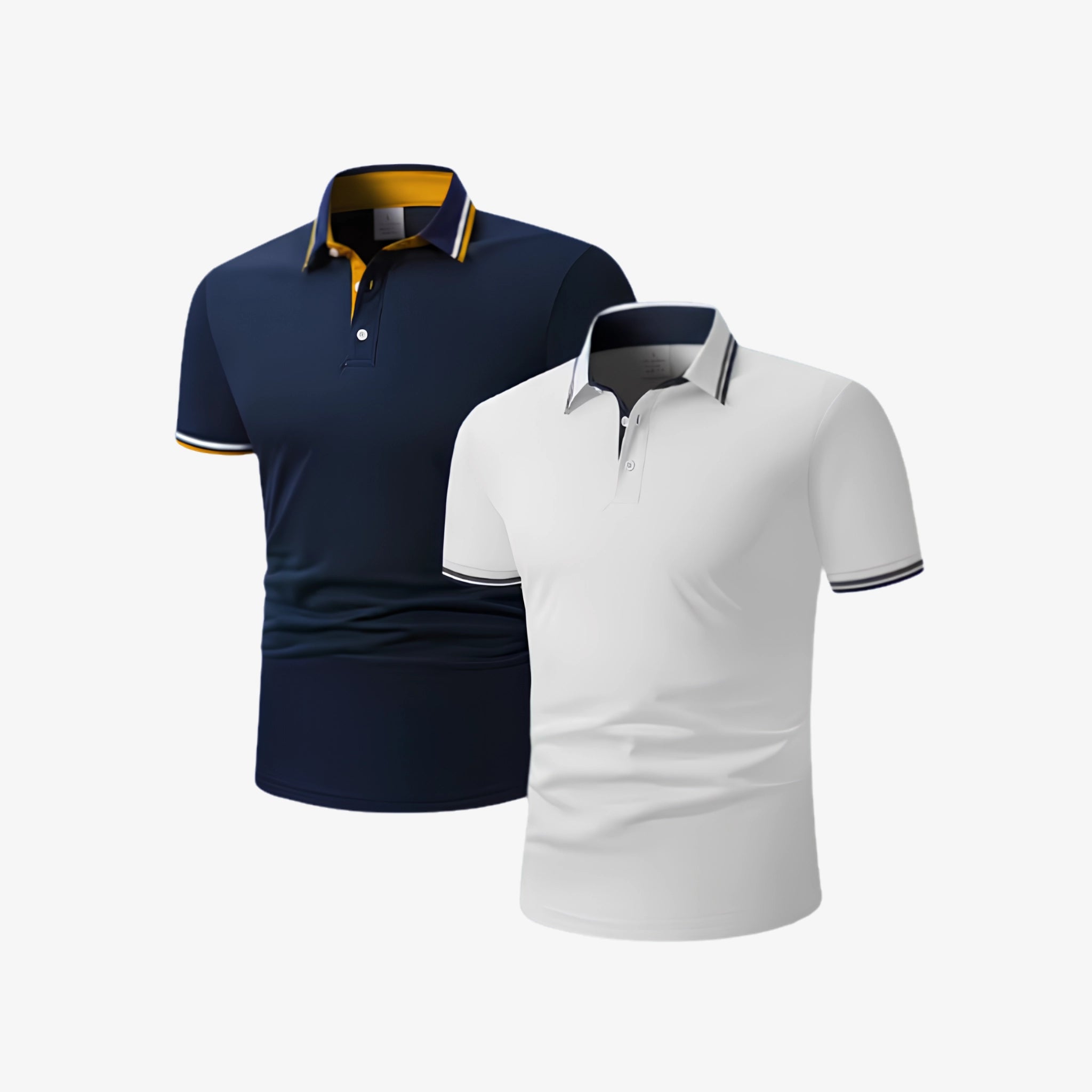 Oldevaine | Two Piece Set Classic Fit Polo Shirt Short Sleeve - optimize