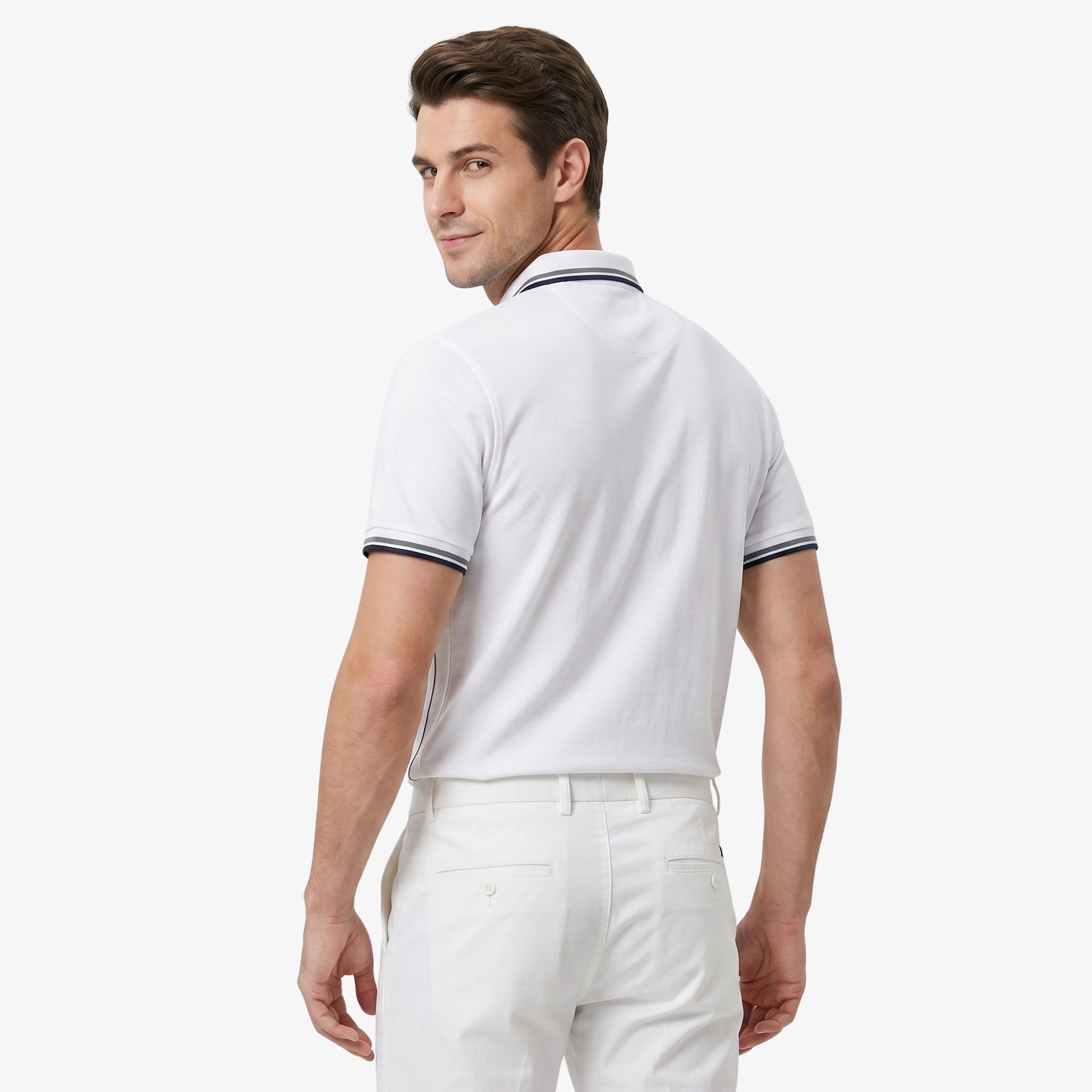 Oldevaine | Two Piece Set Classic Fit Polo Shirt Short Sleeve - optimize