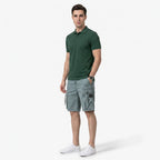 Oldevaine | Men's Multi-Pocket Cargo Shorts with Drawstring Waist - optimize
