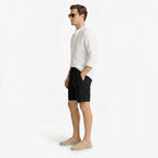 Oldevaine | Men's Casual Drawstring Waist Relaxed Fit Shorts - optimize