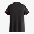 Oldevaine | Men's Contrast Trim Short Sleeve Polo Shirt - optimize