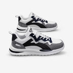 Oldevaine | Men's Colour Block Lace Up Casual Trainers - optimize