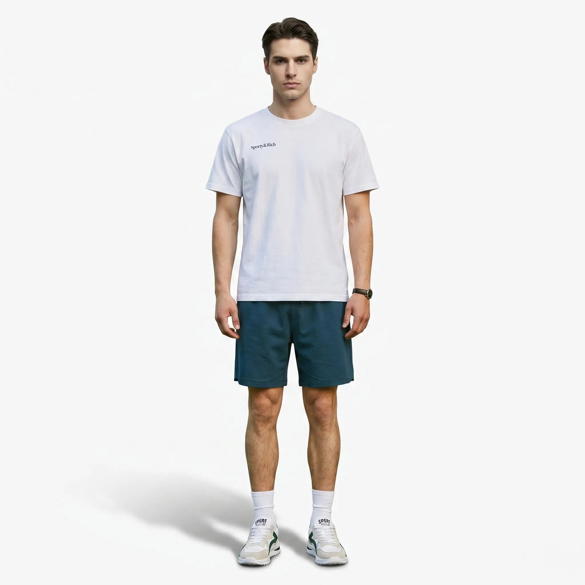 Oldevaine | Men's Colour Block Lace Up Casual Trainers - optimize