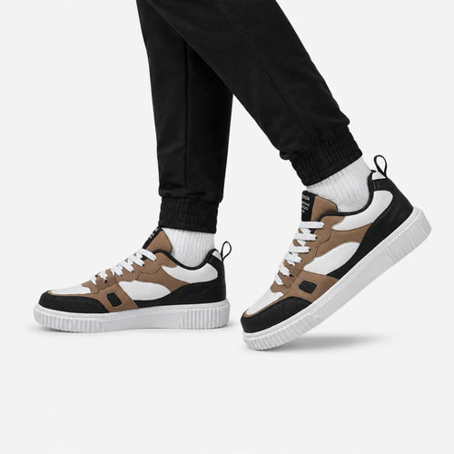 Oldevaine | Men's Casual Lace Up Low Top Skate Trainers - optimize